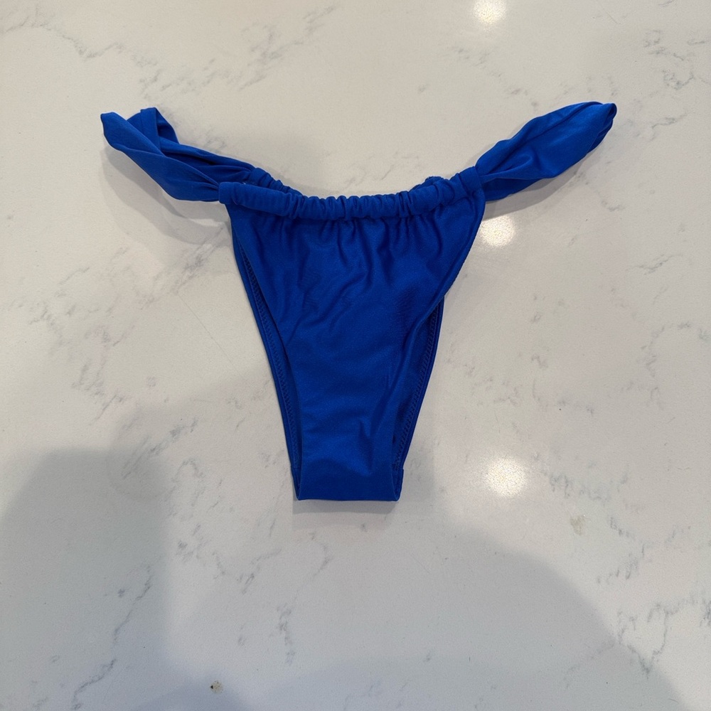Kulani Kinis Ruched Thong Bottoms